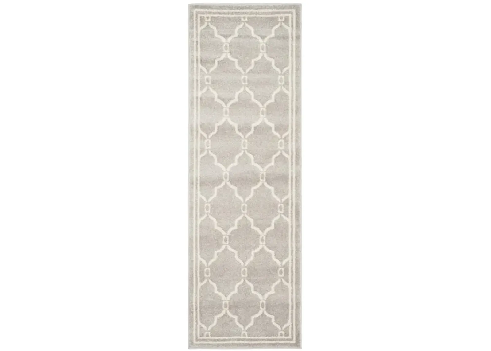 Amherst Runner Rug in Light Gray/Ivory by Safavieh