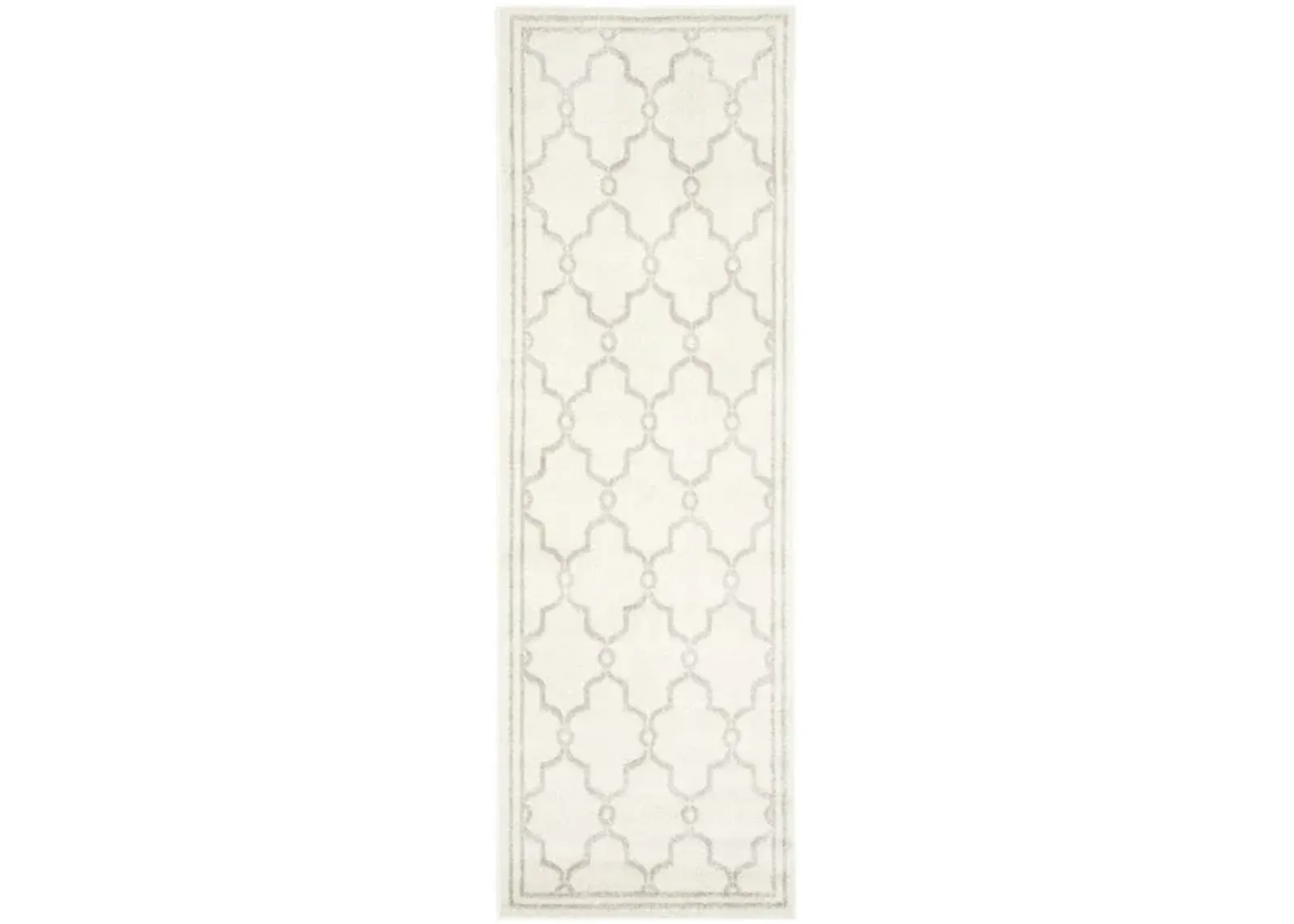 Amherst Runner Rug in Ivory/Light Gray by Safavieh