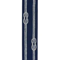 Ropes Indoor/Outdoor Area Rug in Navy by Trans-Ocean Import Co Inc