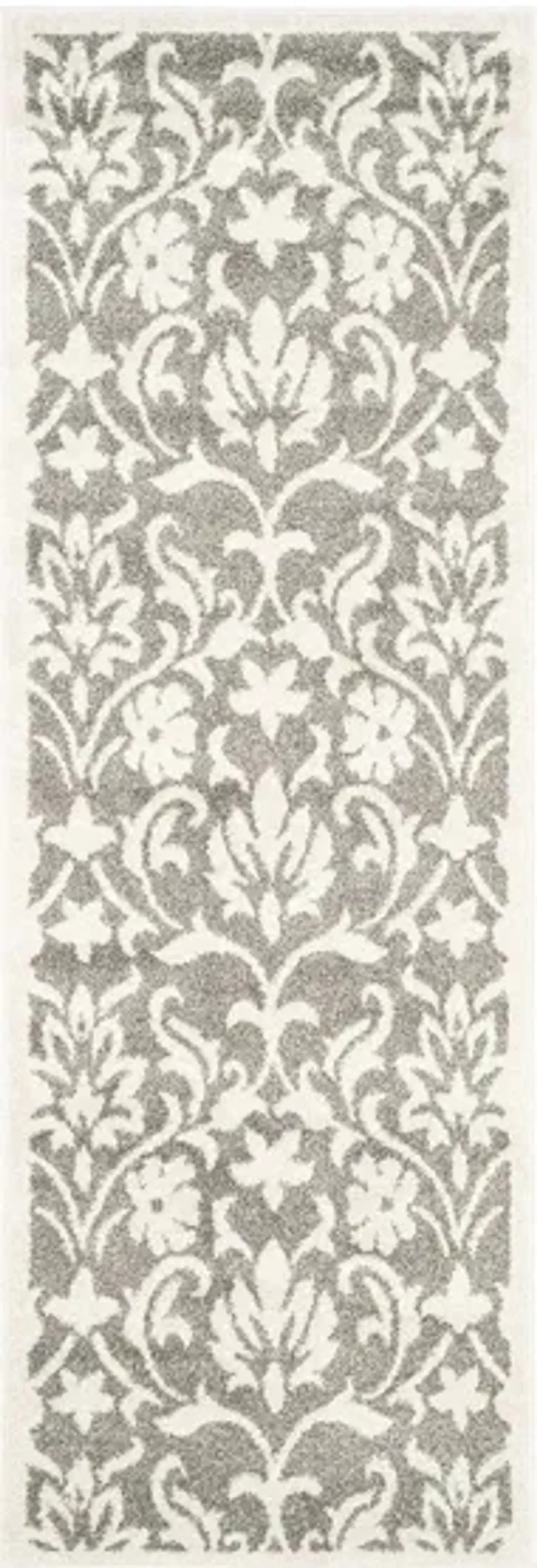 Amherst Runner Rug in Dark Gray/Beige by Safavieh