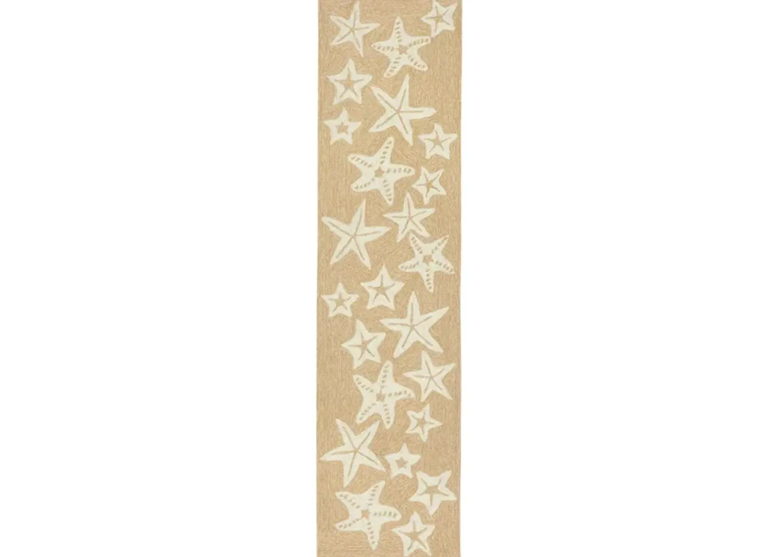 Starfish Indoor/Outdoor Area Rug in Neutral by Trans-Ocean Import Co Inc