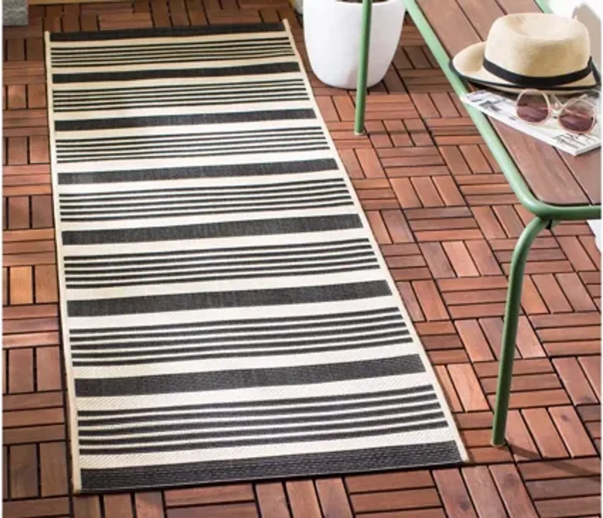 Courtyard Indoor/Outdoor Runner Rug