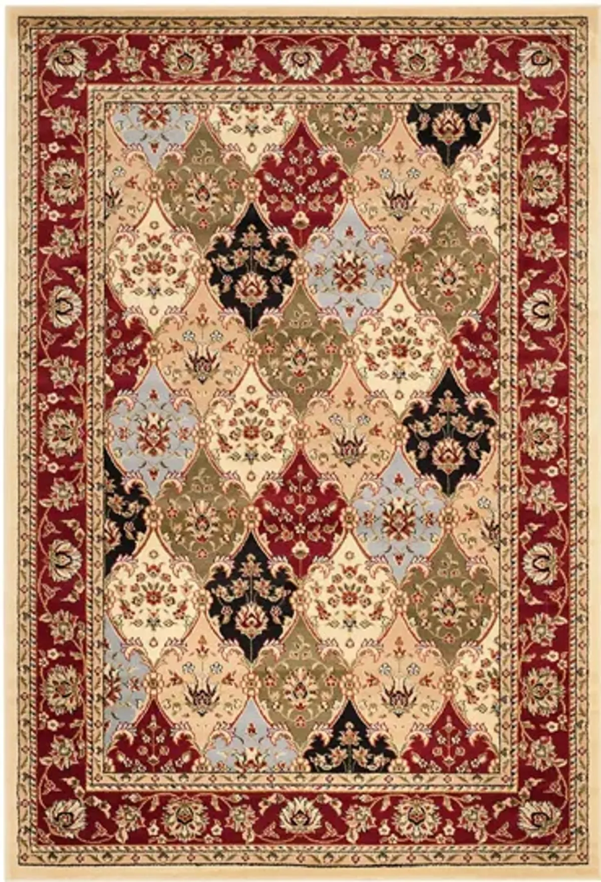 Guildhall Area Rug in Multi / Red by Safavieh