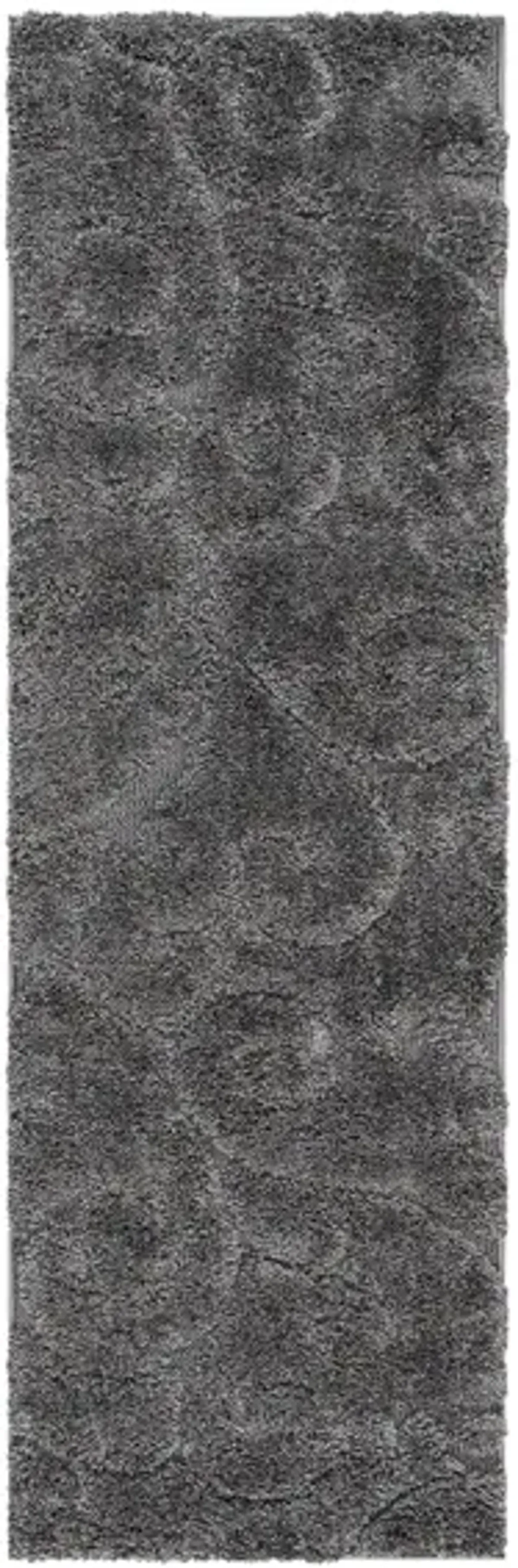 Florida Shag Runner Rug in Grey by Safavieh