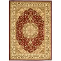Fareham Area Rug in Red / Ivory by Safavieh