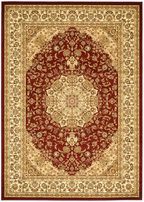 Fareham Area Rug in Red / Ivory by Safavieh