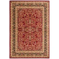 Forester Area Rug in Red / Black by Safavieh