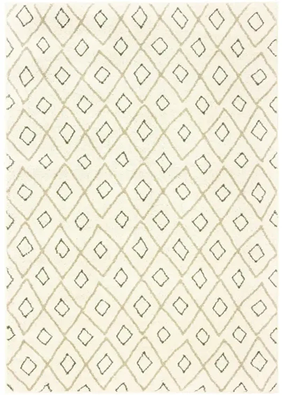 Elias Area Rug in Ivory/Sand by Bellanest