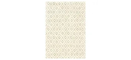 Elias Area Rug in Ivory/Sand by Bellanest