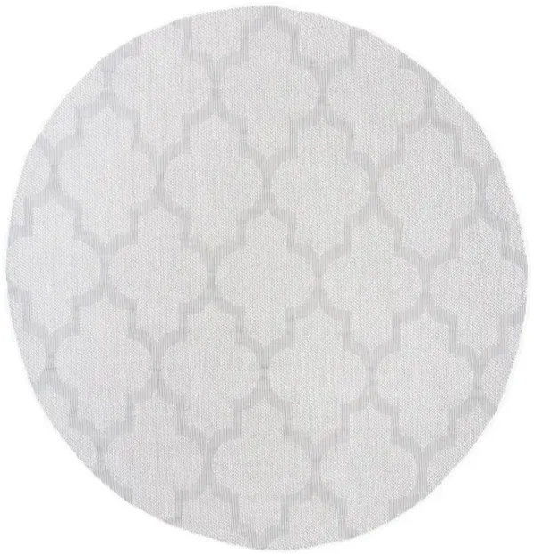 Bermuda Trellis Indoor/Outdoor Round Area Rug