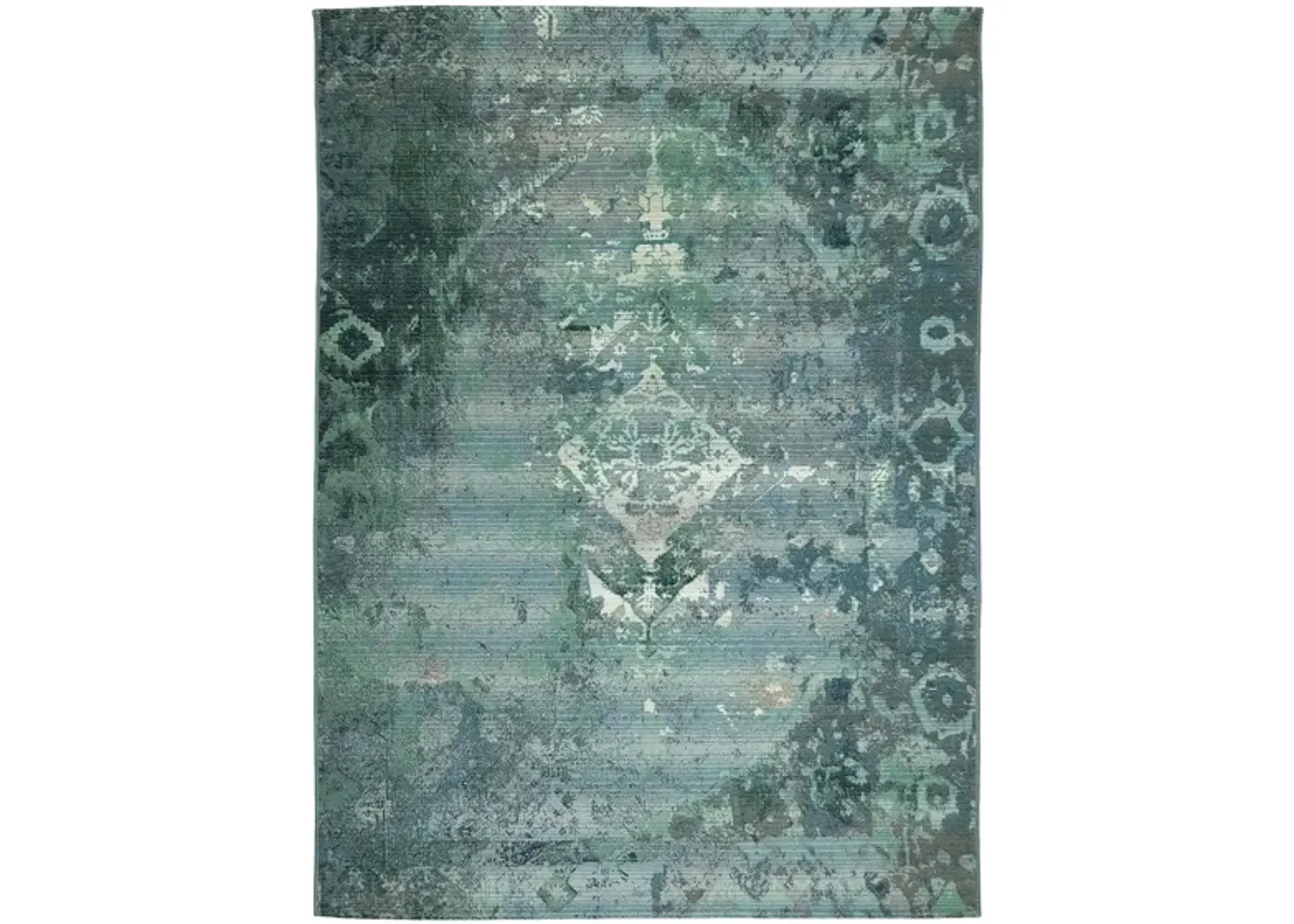 Liora Manne Marina Kermin Indoor/Outdoor Area Rug in Blue by Trans-Ocean Import Co Inc