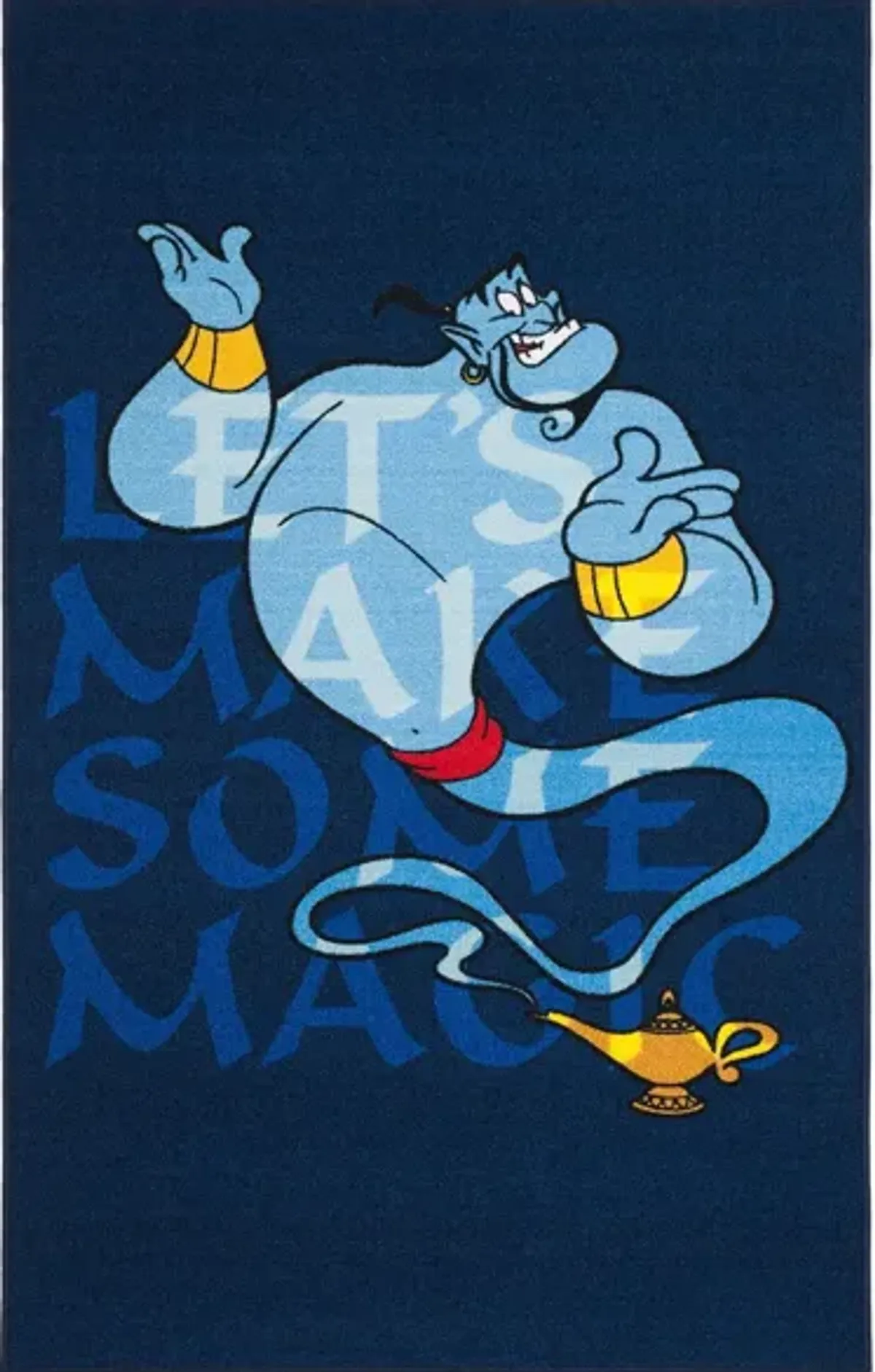 Disney Aladdin Area Rug in Blue & Light Blue by Safavieh