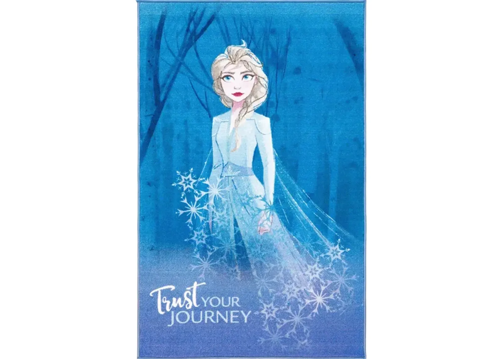 Disney Frozen 2 Area Rug in Blue & Light Blue by Safavieh