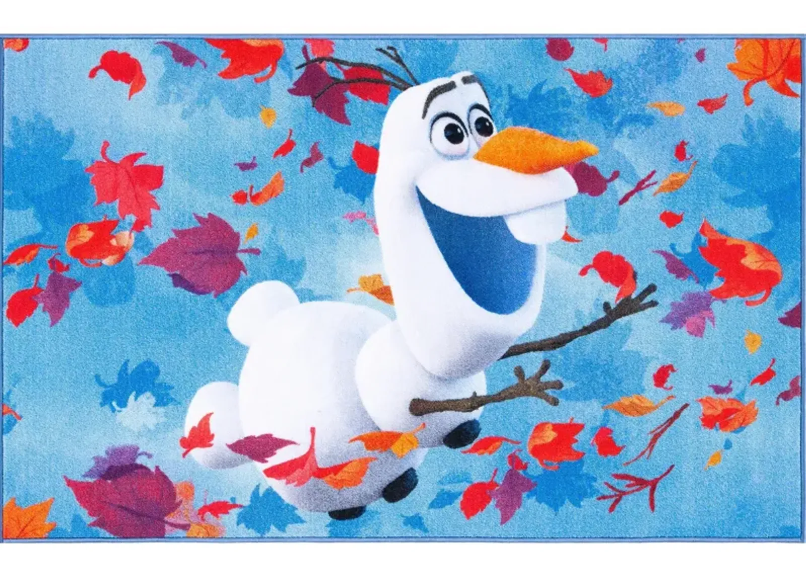 Disney Frozen 2 Area Rug in Blue & Orange by Safavieh