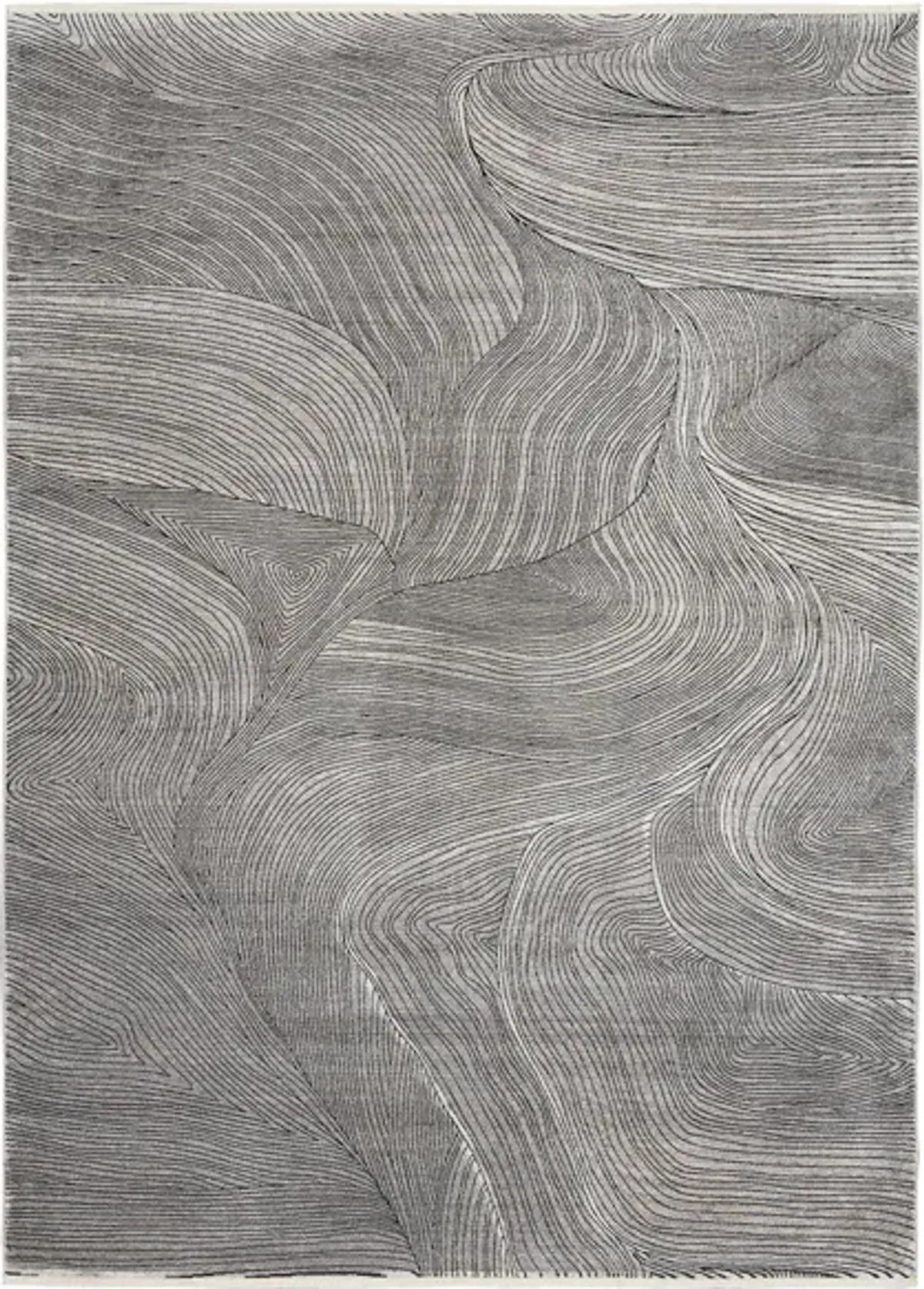 Ibelin Area Rug in Grey by Nourison