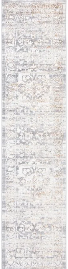 Orchard VII Runner Rug in Gray & Gold by Safavieh