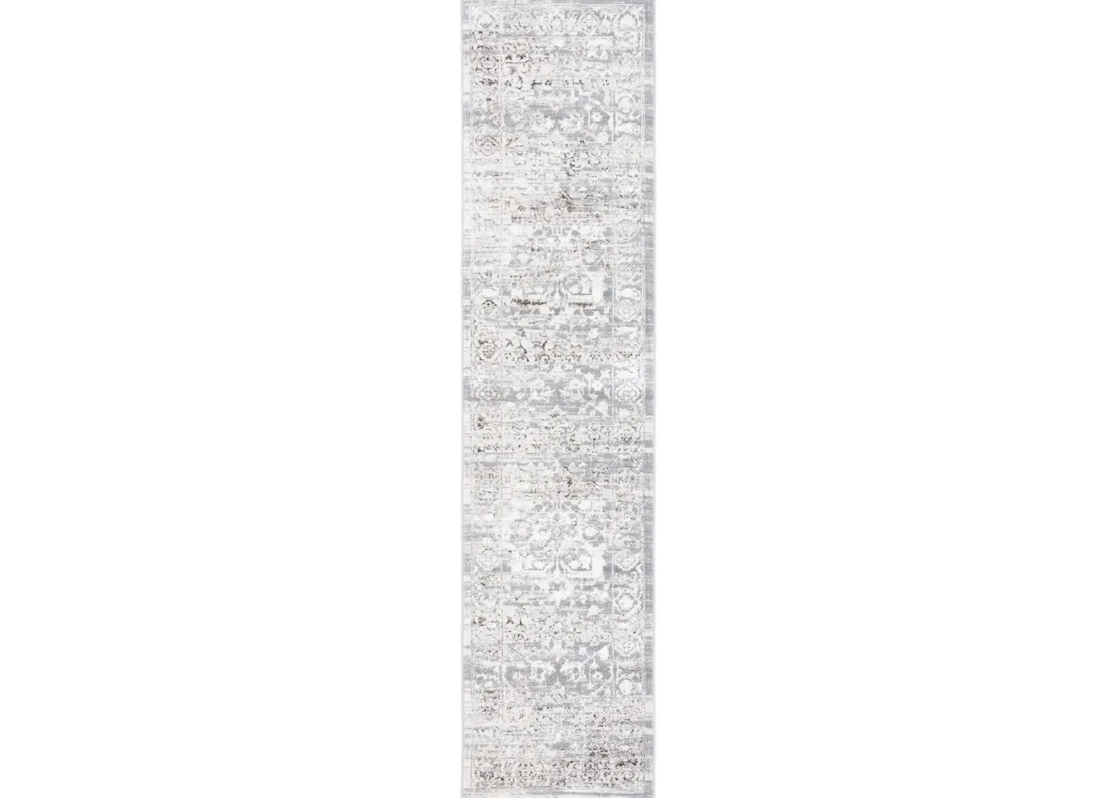 Orchard VII Runner Rug in Light Gray by Safavieh