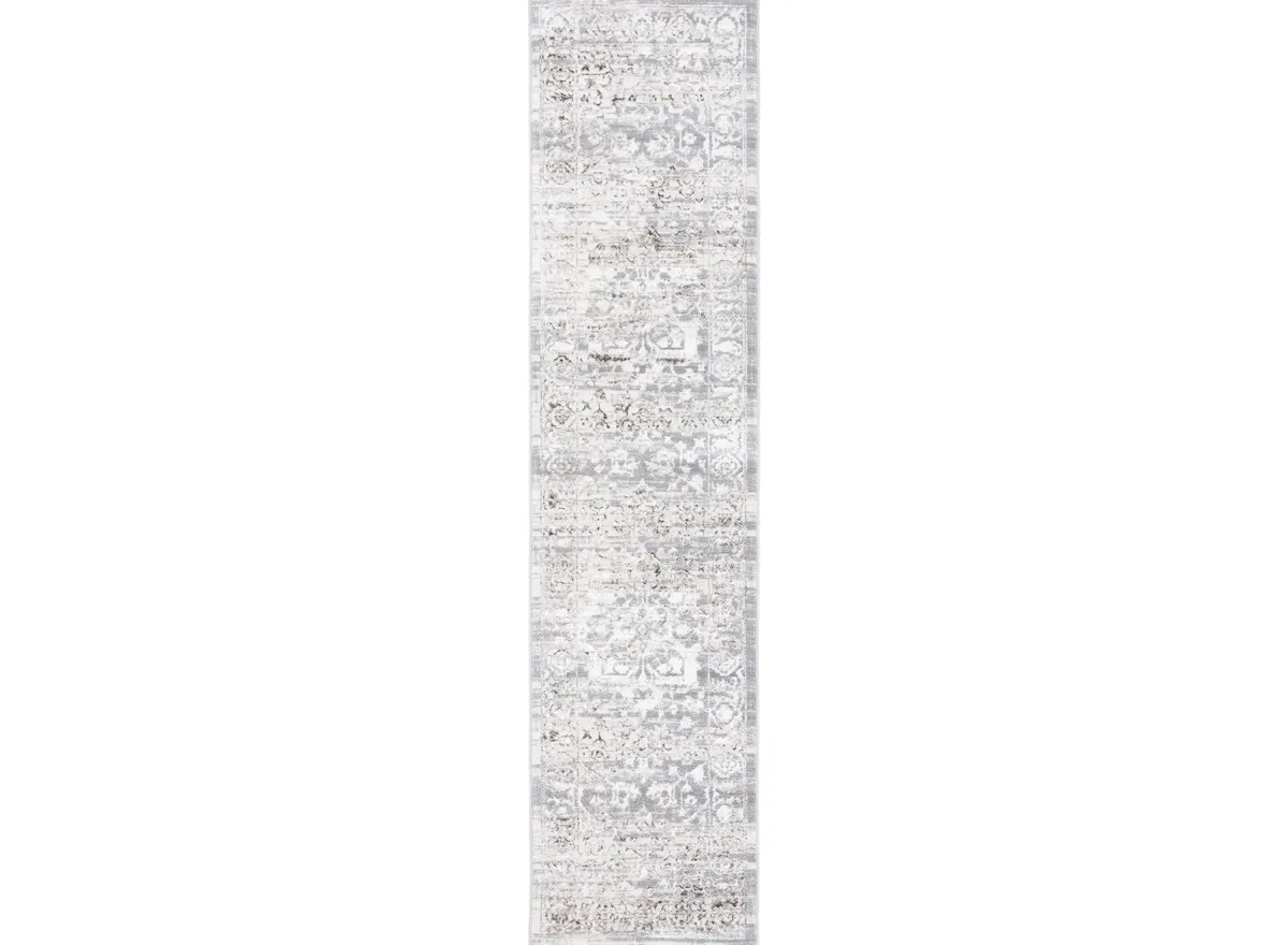 Orchard VII Runner Rug in Light Gray by Safavieh