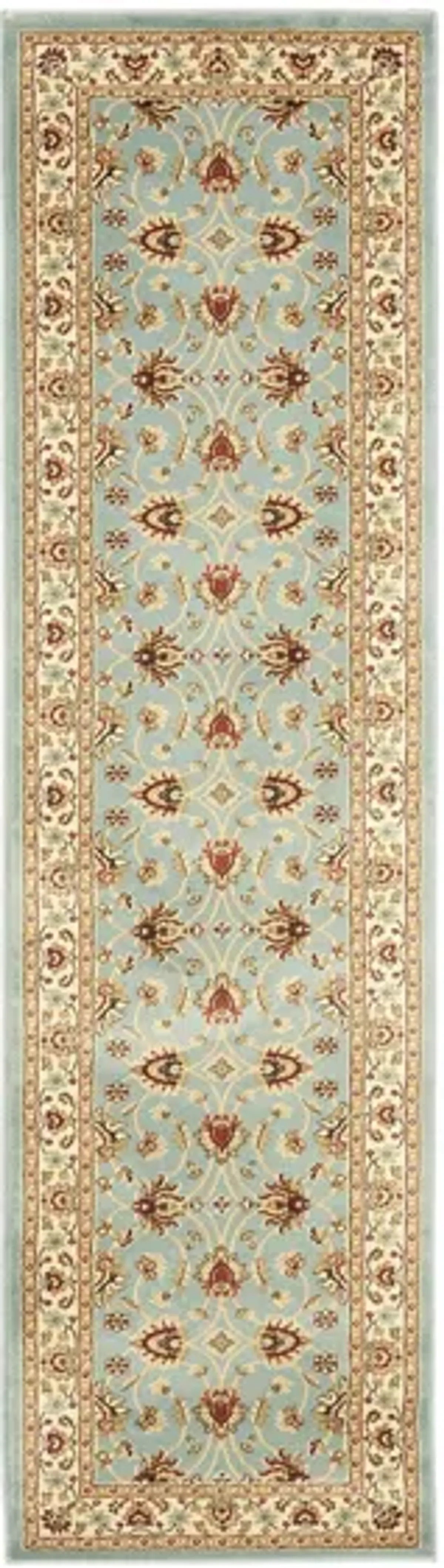 Severn Runner Rug in Blue / Ivory by Safavieh