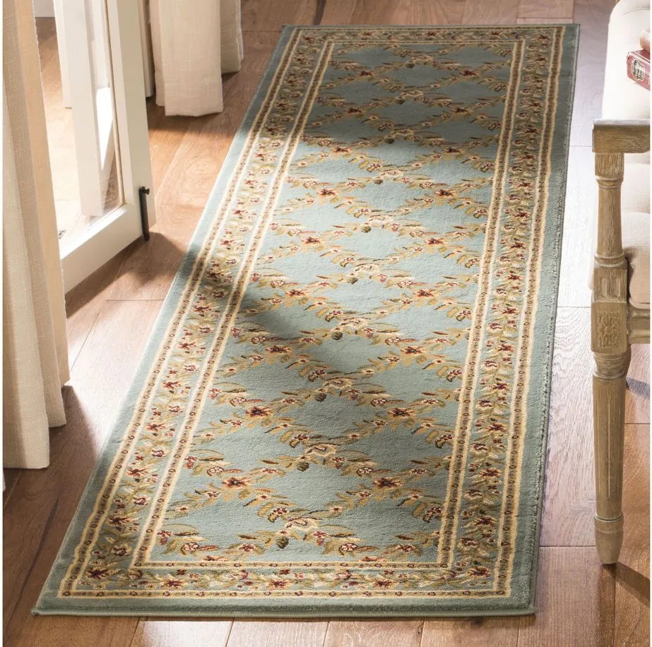 Queensferry Runner Rug in Blue by Safavieh