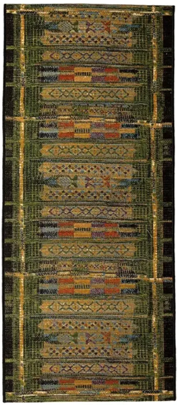 Liora Manne Marina Tribal Stripe Indoor/Outdoor Area Rug