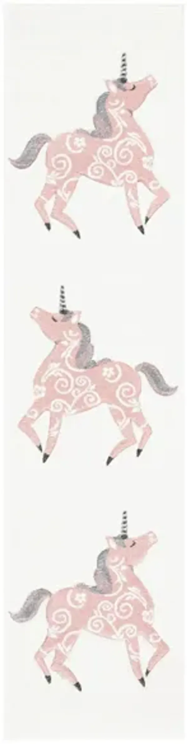 Carousel Unicorn Kids Runner Rug