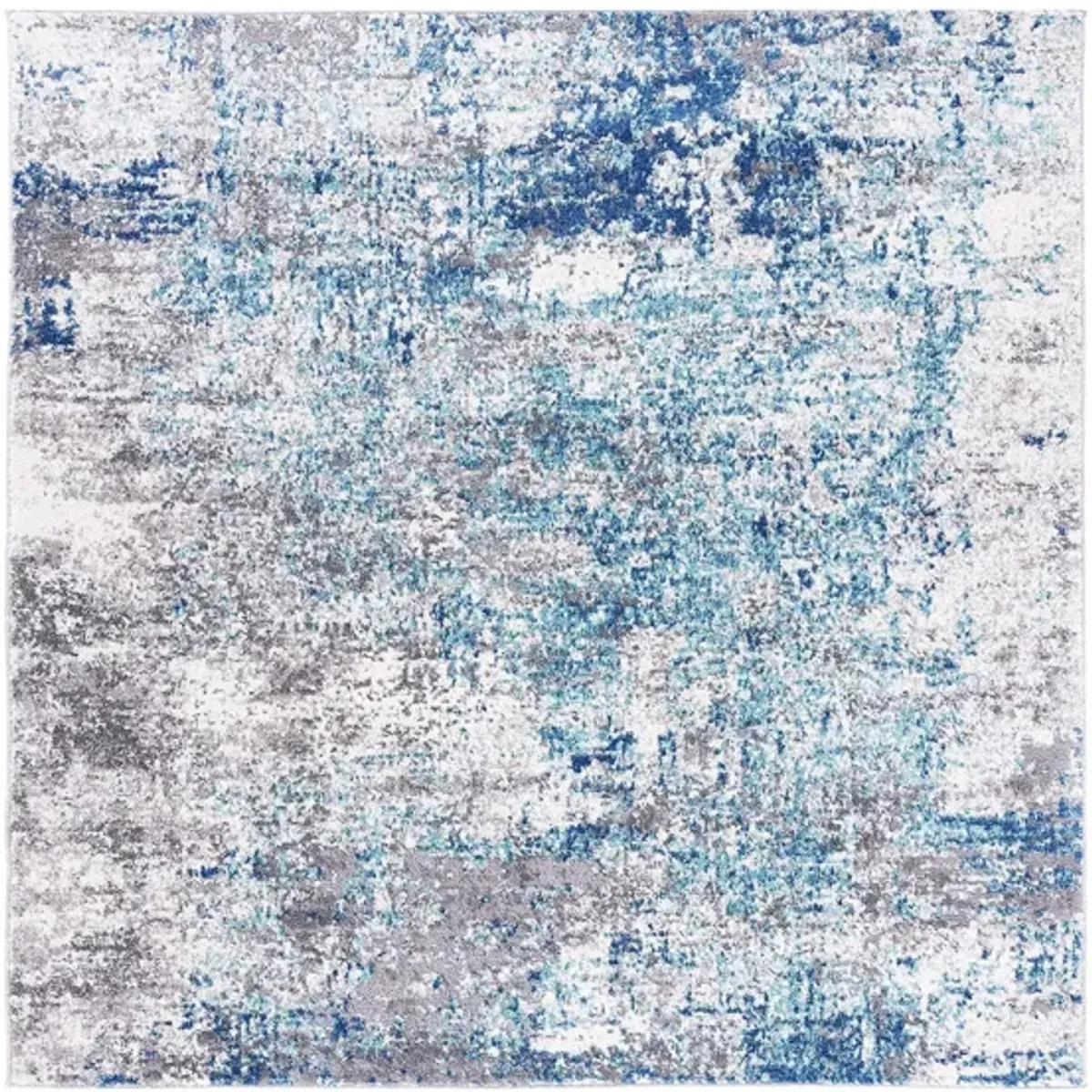 Bartons Area Rug in Light Blue & Gray by Safavieh