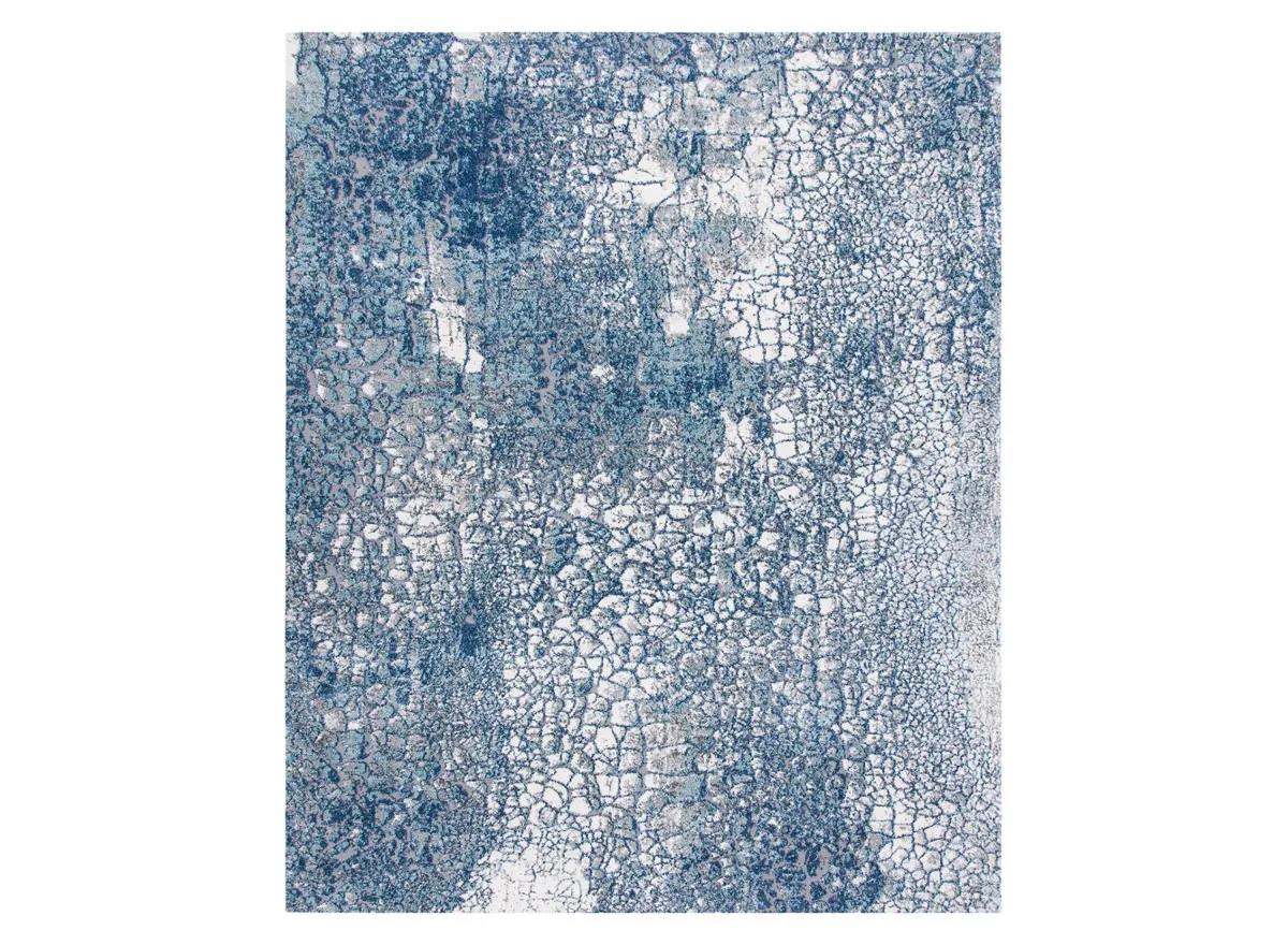 Handsworth Wood Area Rug in Navy & Gray by Safavieh