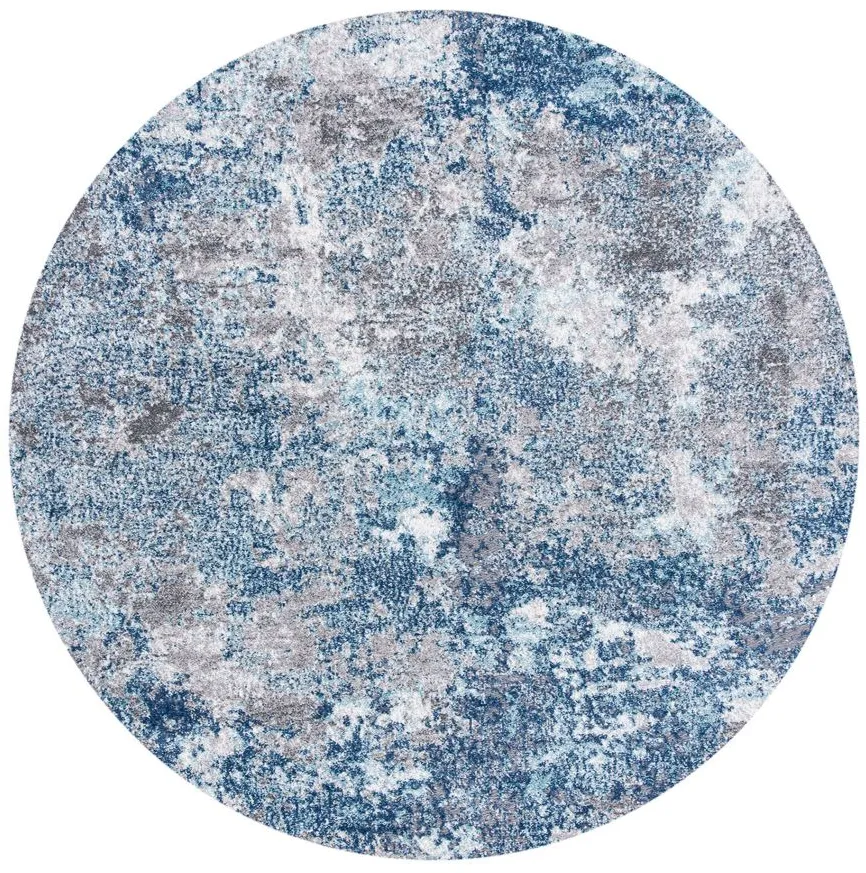 Iommi Area Rug in Navy & Gray by Safavieh