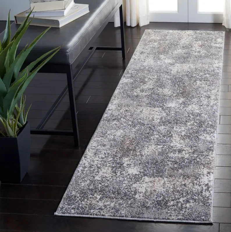 Lloyd Runner Rug in Gray by Safavieh