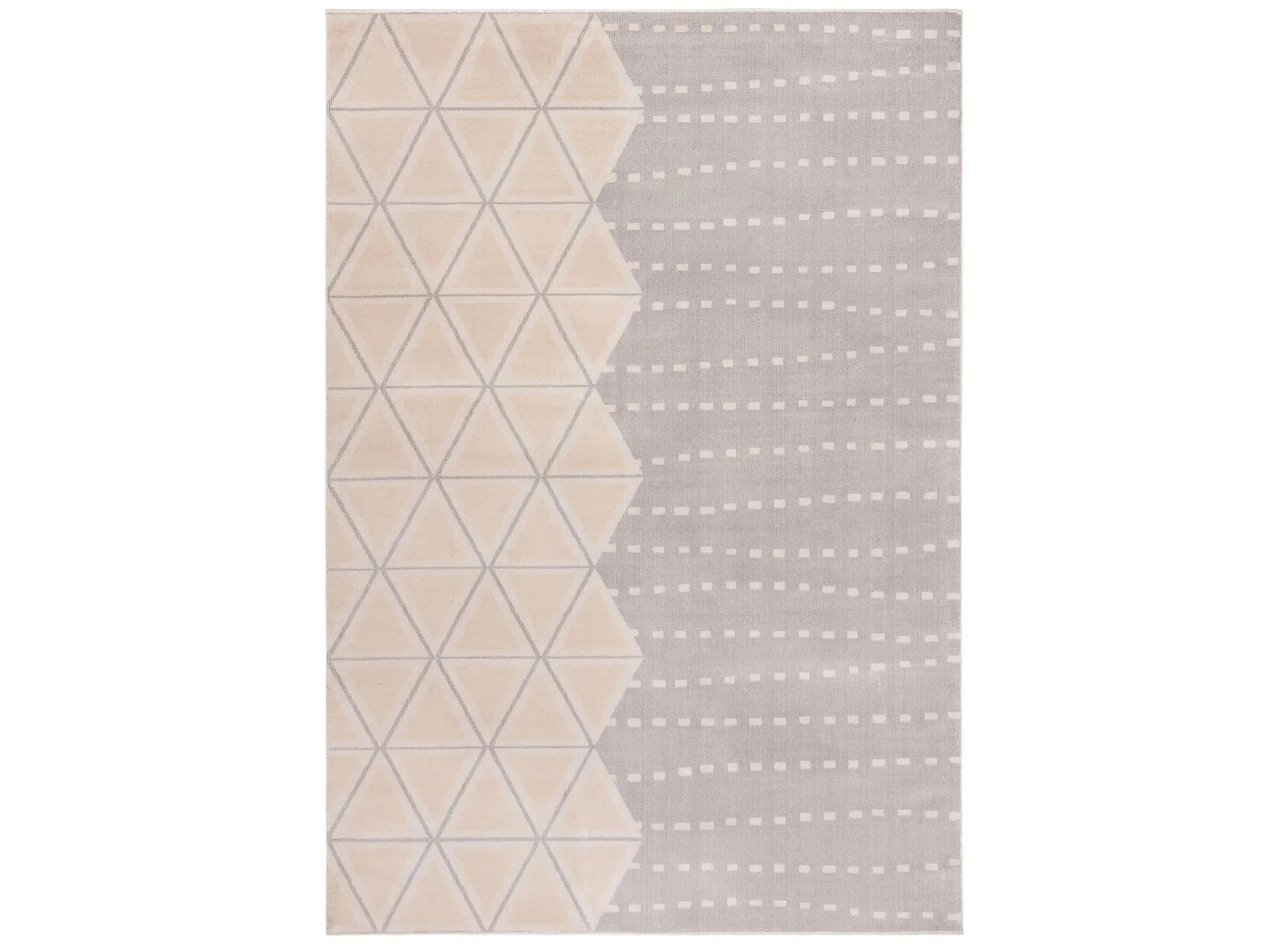 Omnette Area Rug in Gray/Ivory by Safavieh