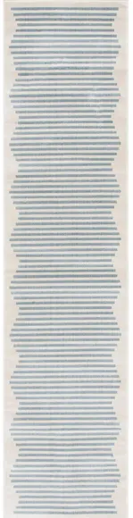 Ornelle Runner Rug in Ivory/Blue by Safavieh