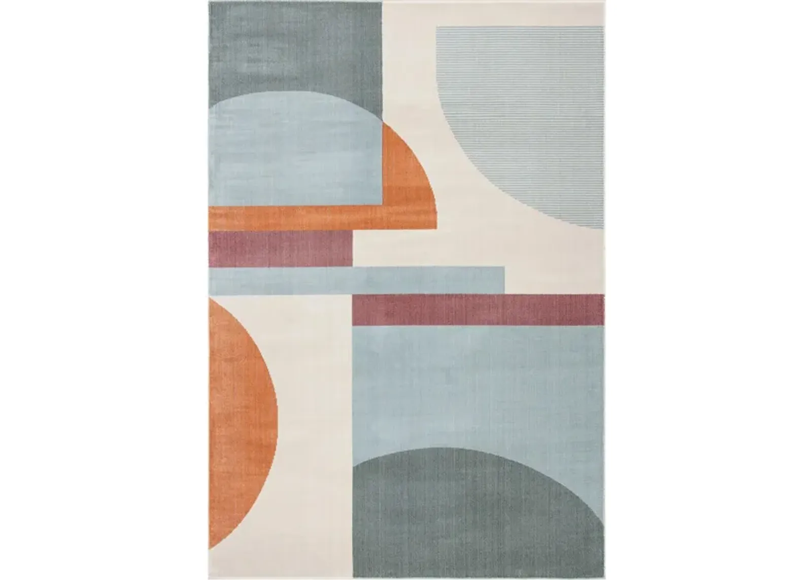 Oleen Area Rug in Ivory/Blue by Safavieh