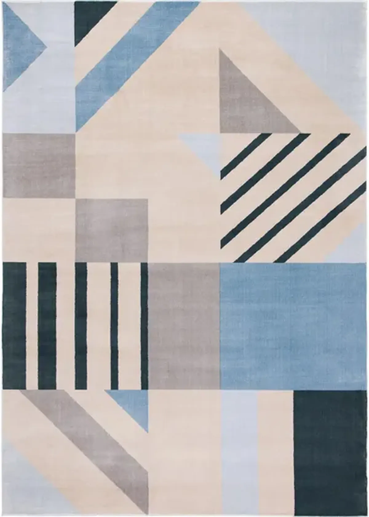 Otwyn Runner Rug in Beige/Blue by Safavieh