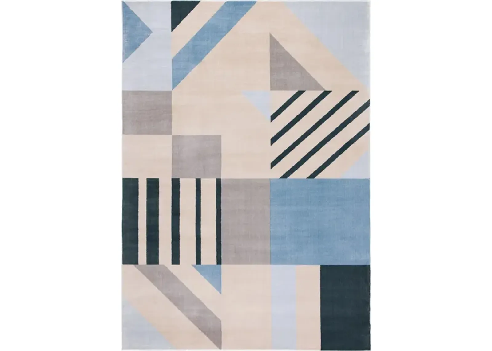 Otwyn Runner Rug in Beige/Blue by Safavieh