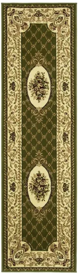 Agincourt Runner Rug in Sage / Ivory by Safavieh