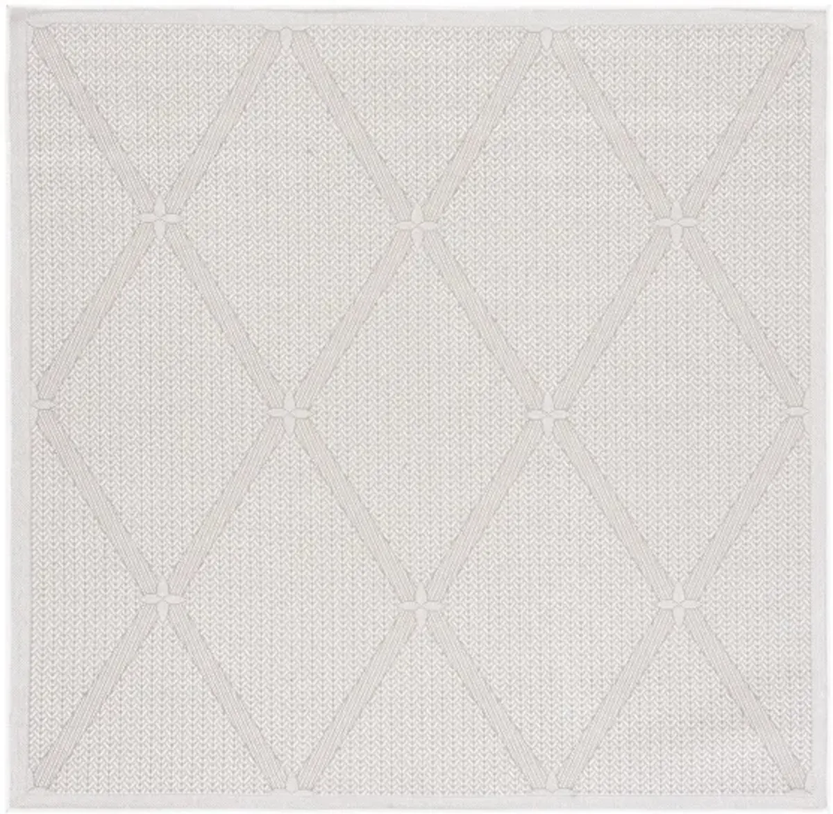 Bermuda Wide Diamond Indoor/Outdoor Square Area Rug