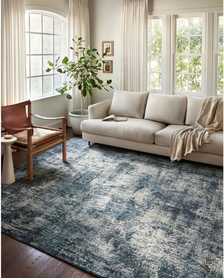 Austen Area Rug in Natural/Ocean by Loloi Rugs