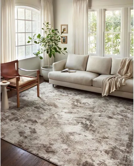 Austen Area Rug in Natural/Mocha by Loloi Rugs