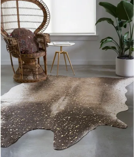 Bryce 3 x 5 Accent Rug in Mocha/Gold by Loloi Rugs