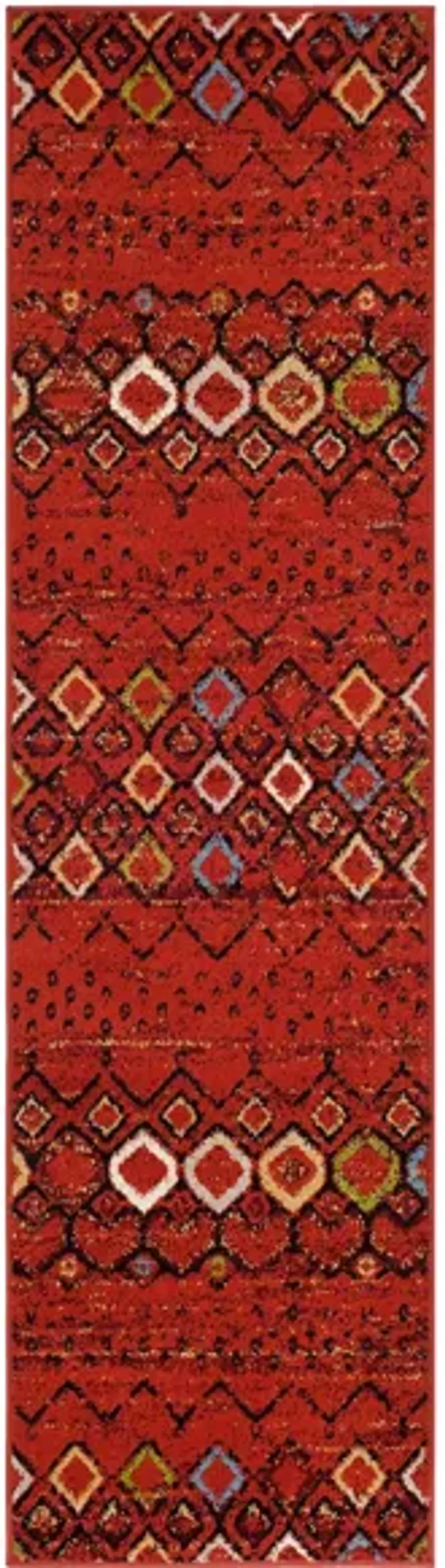 Halen Red Runner Rug