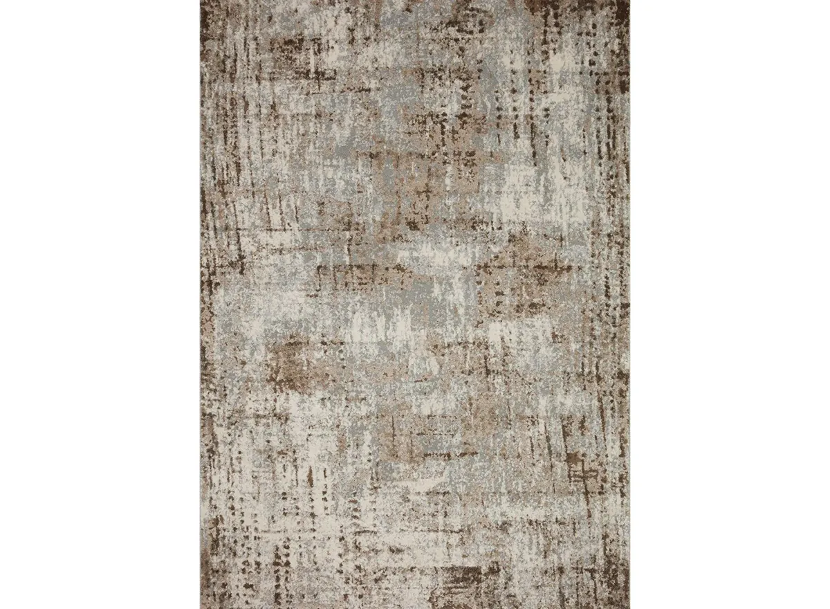 Austen Runner Rug in Natural/Mocha by Loloi Rugs