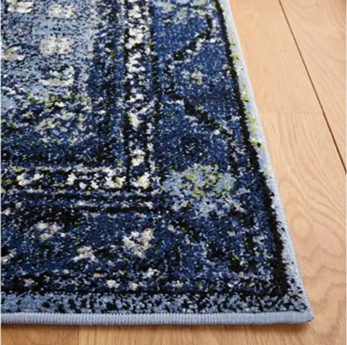 Hamadan Light Blue Area Rug