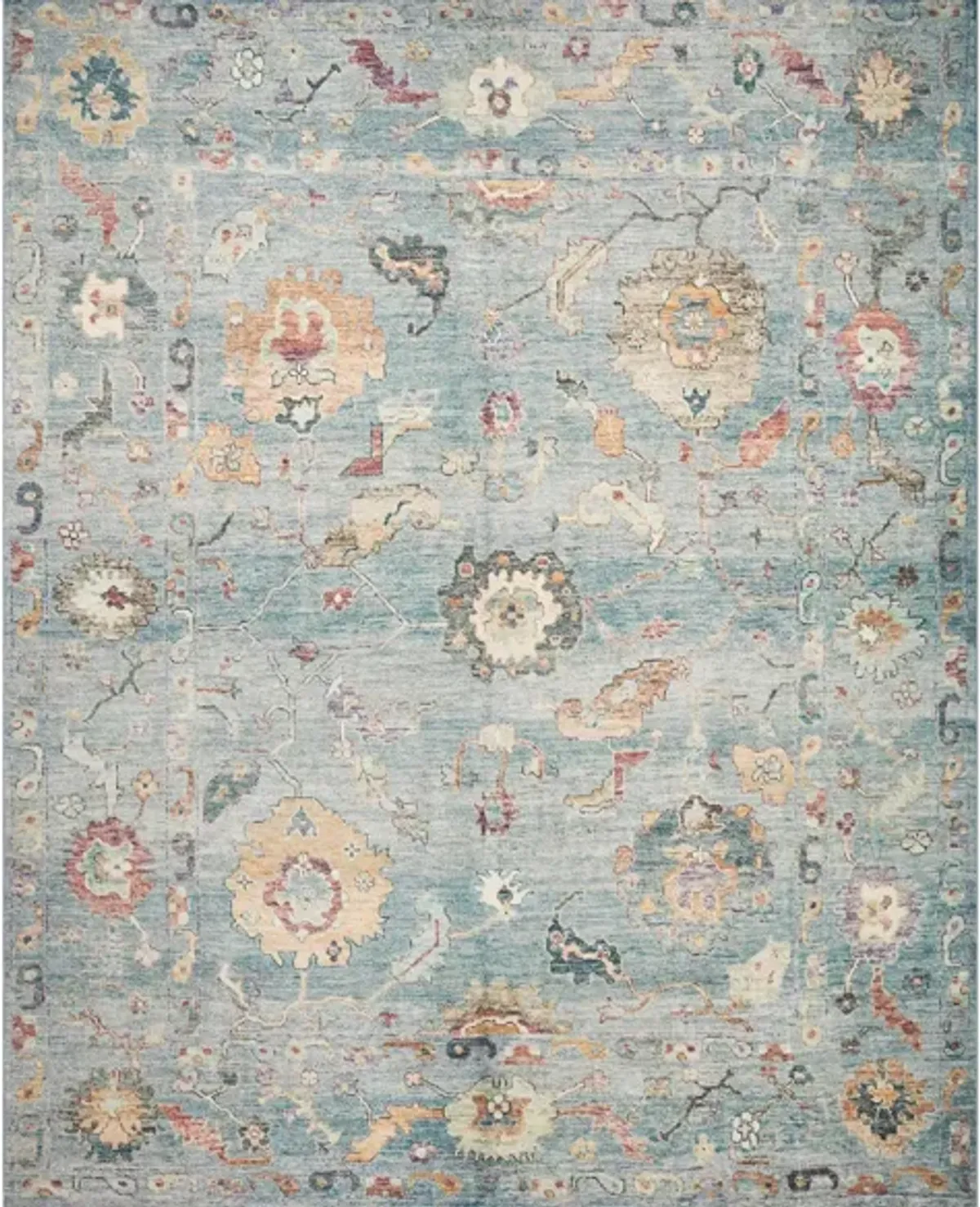 Margot Area Rug in Denim/Multi by Loloi Rugs