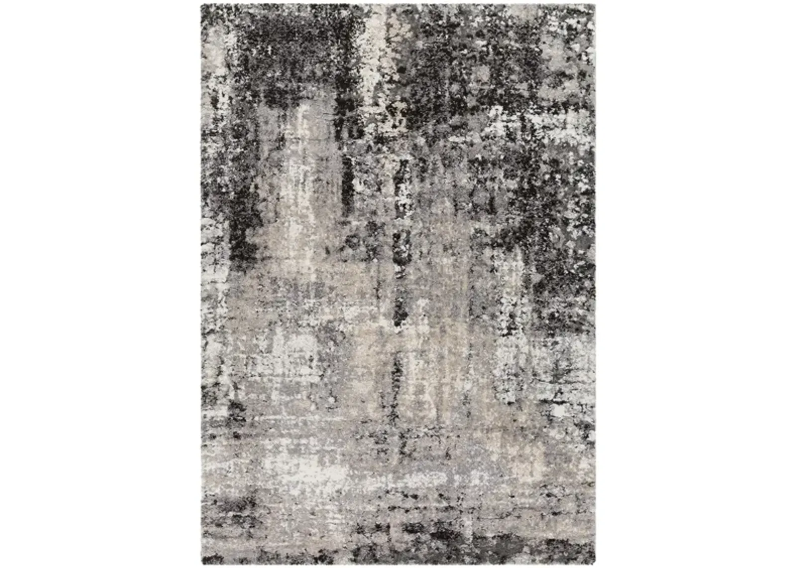 Tuscany Firenze Rug in Beige, Black, Medium Gray, Ivory, Charcoal by Surya