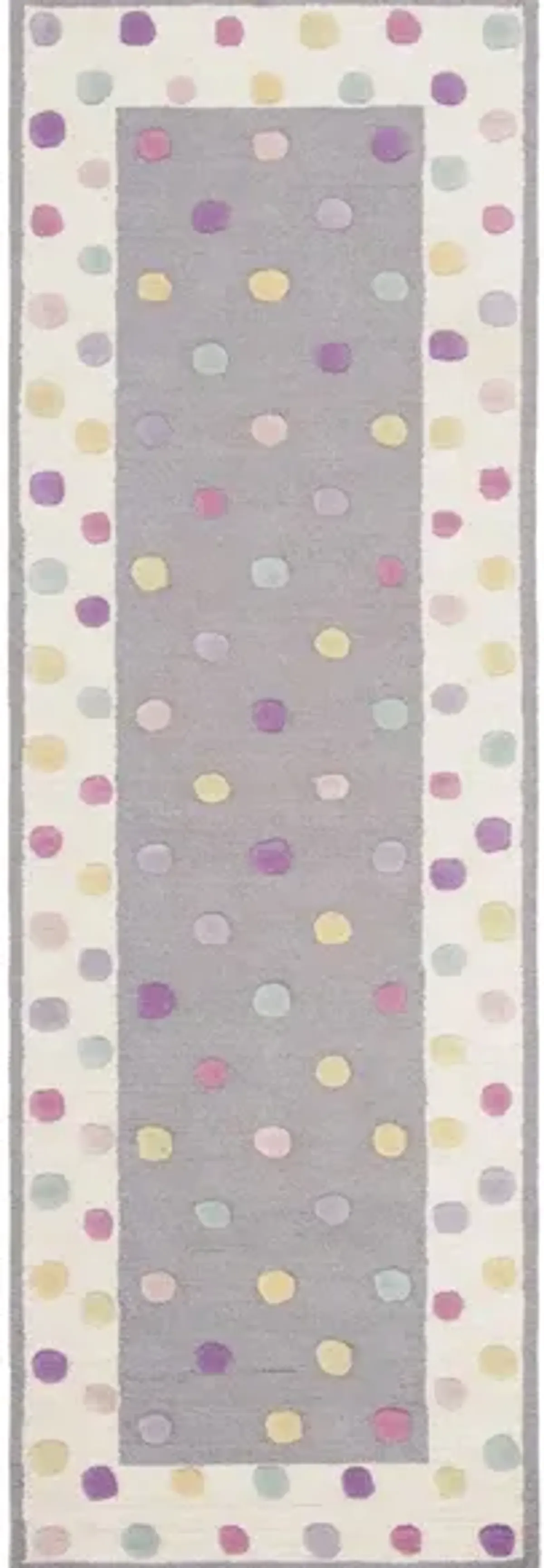 Heidi Kid's Rug in Grey/Multi by Safavieh