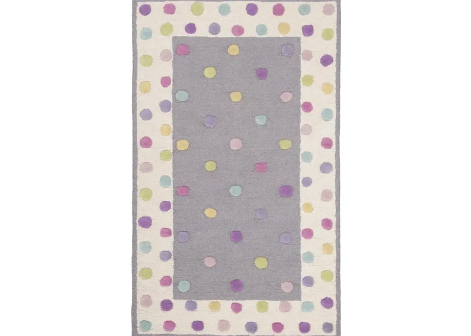 Heidi Kid's Rug in Grey/Multi by Safavieh