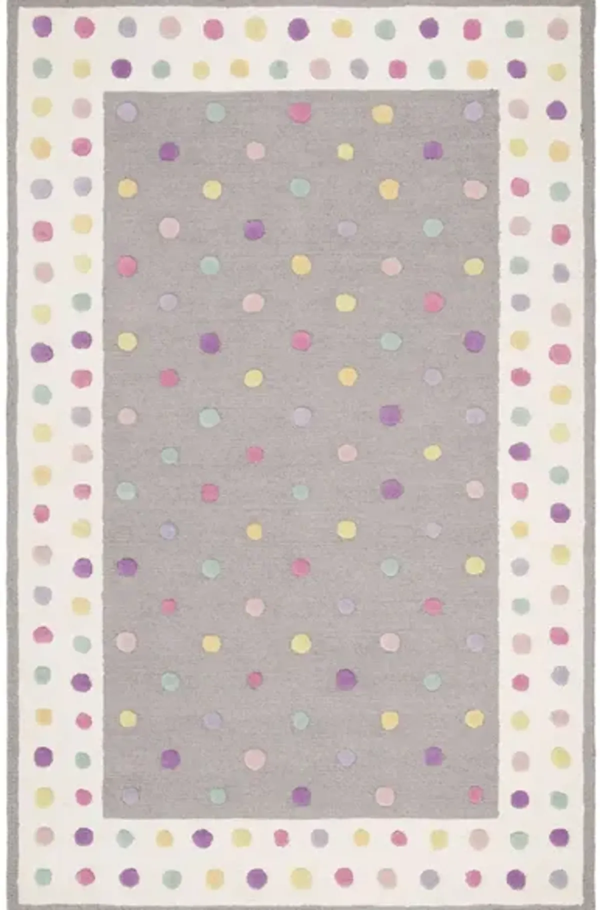 Heidi Kid's Rug in Grey/Multi by Safavieh