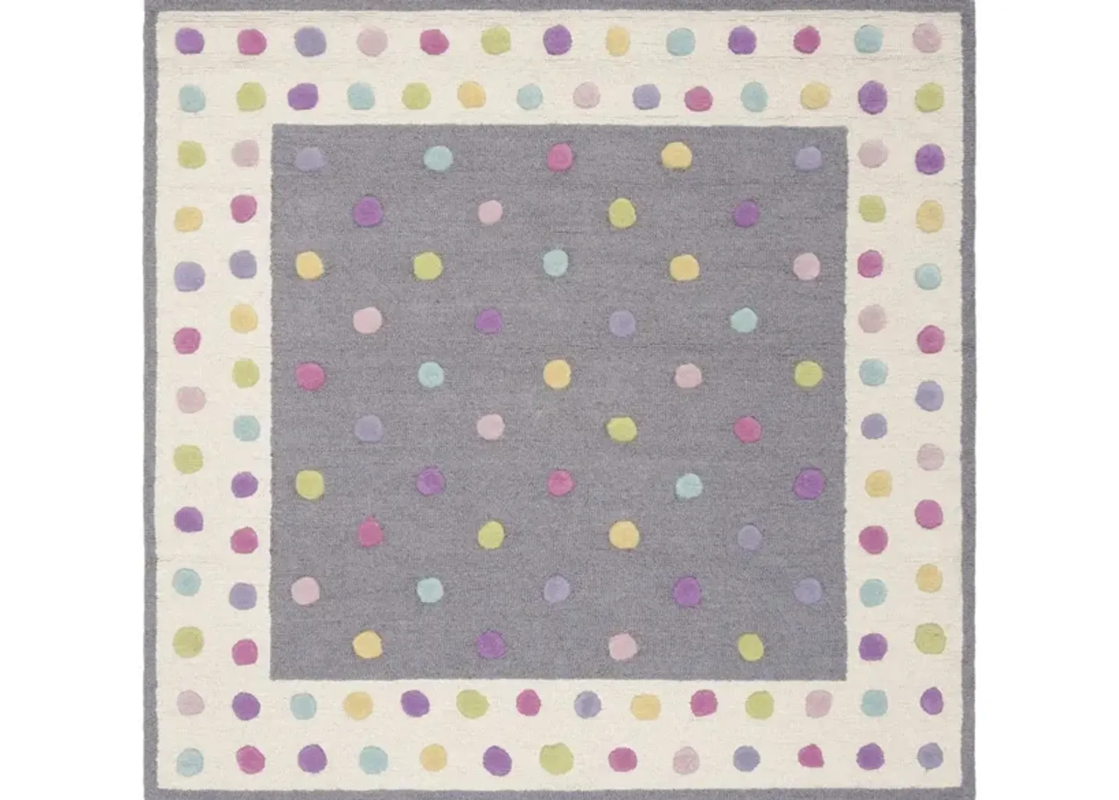 Heidi Kid's Rug in Grey/Multi by Safavieh