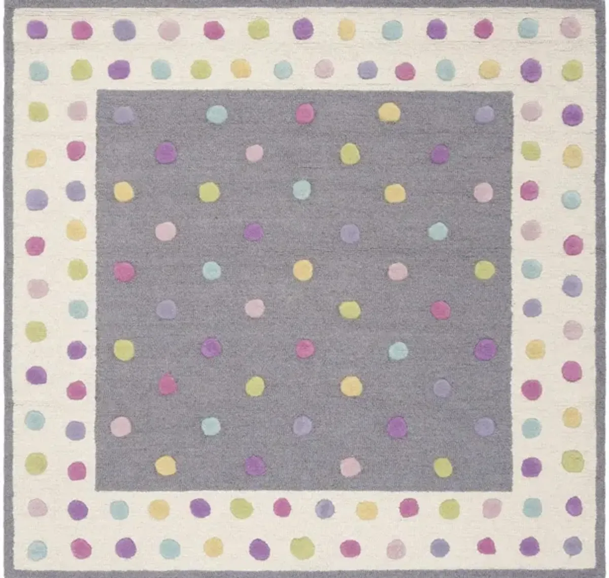 Heidi Kid's Rug in Grey/Multi by Safavieh